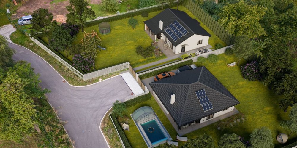 PRODEJ – St. pozemky, 987 a 983 m2